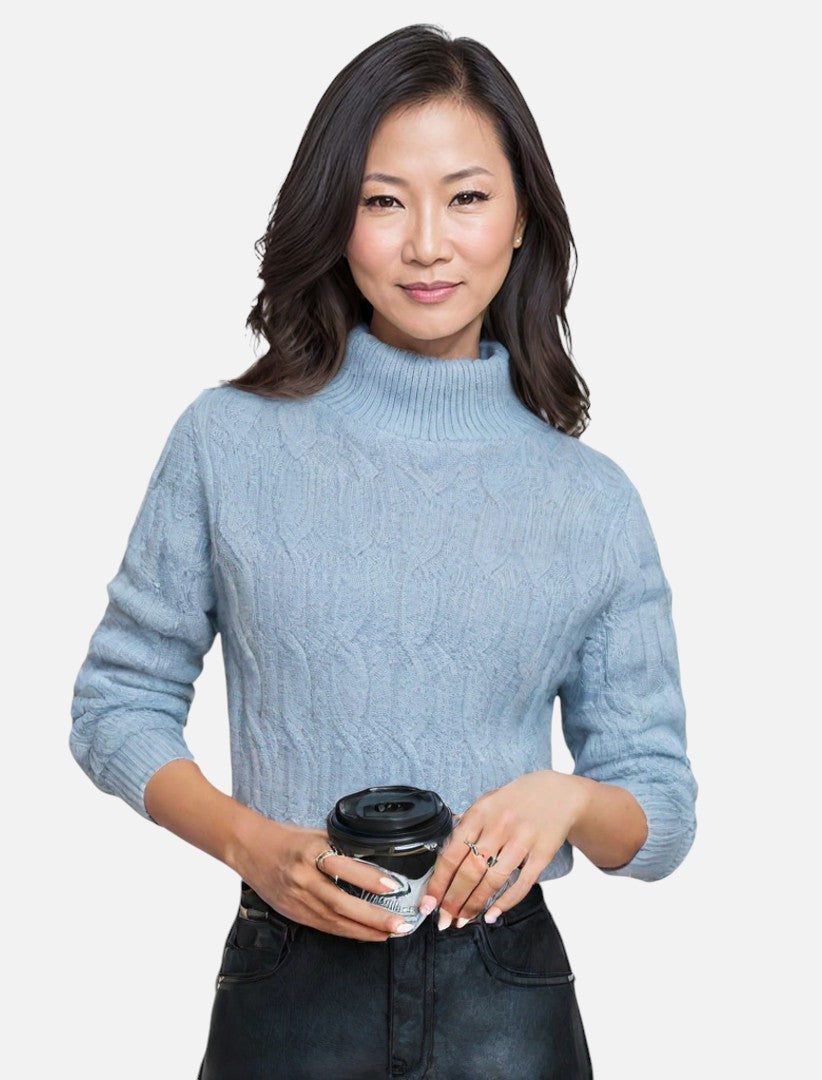 Louise | Turtleneck Striktrøje