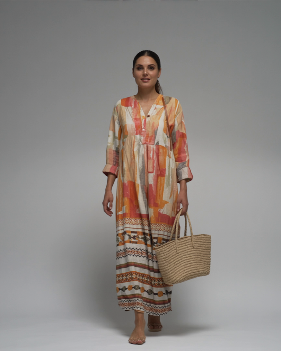Patricia™ | Elegant geometrisk kjole