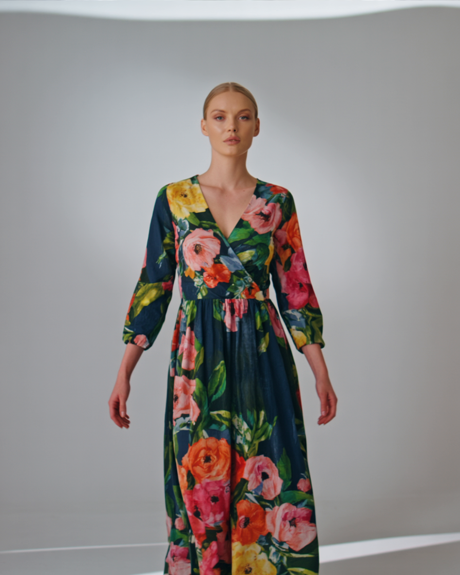 Gloria™ | Elegant geometrisk kjole
