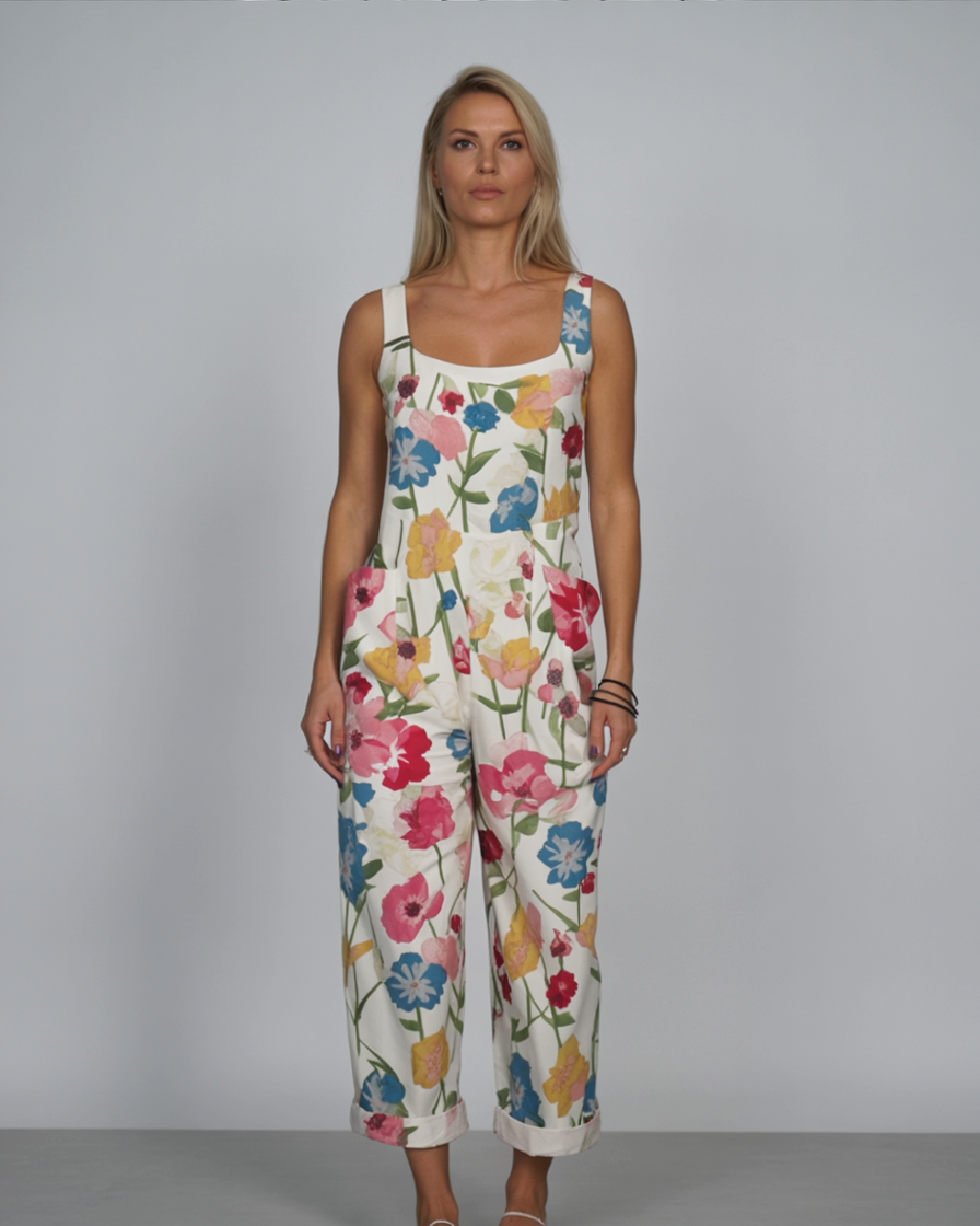 Kajakøbenhavn | Jumpsuit med blomstertryk
