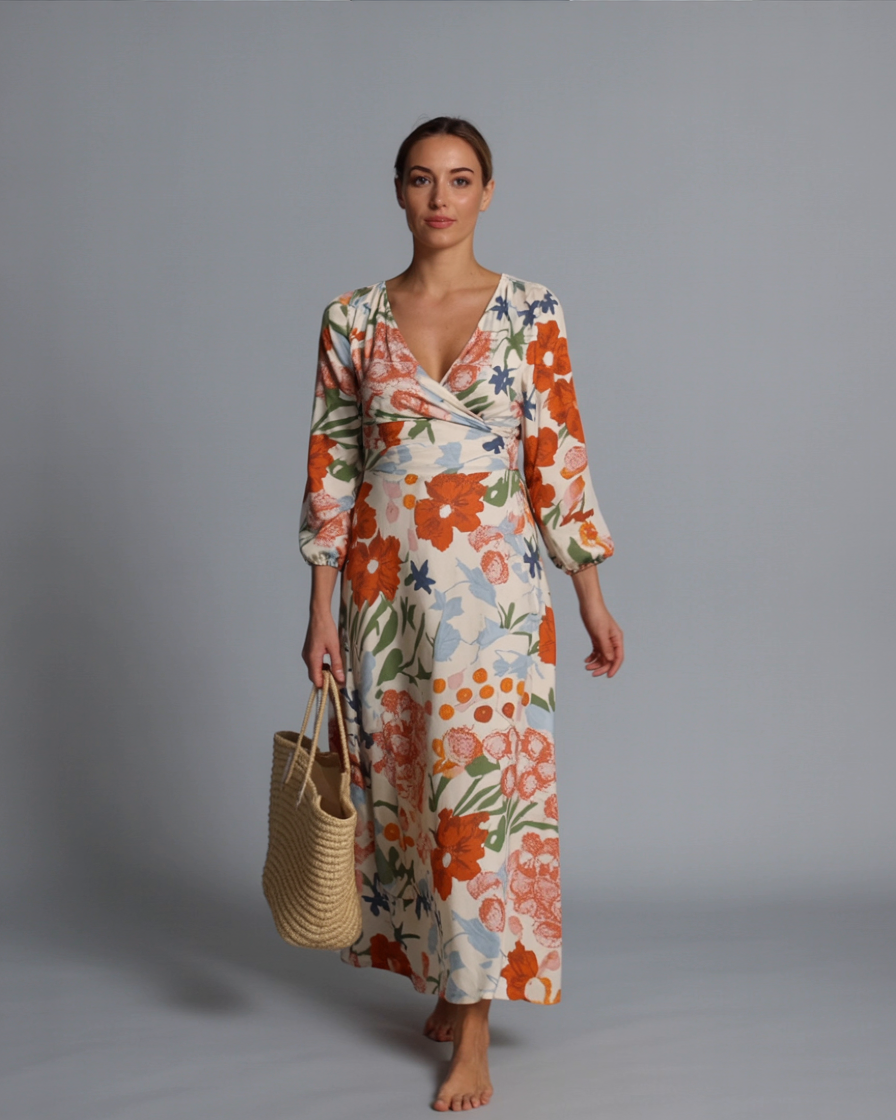 Kate™ | Elegant geometrisk kjole