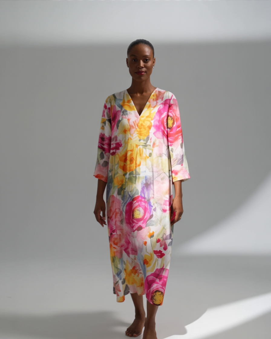 Samantha™ | Elegant geometrisk kjole