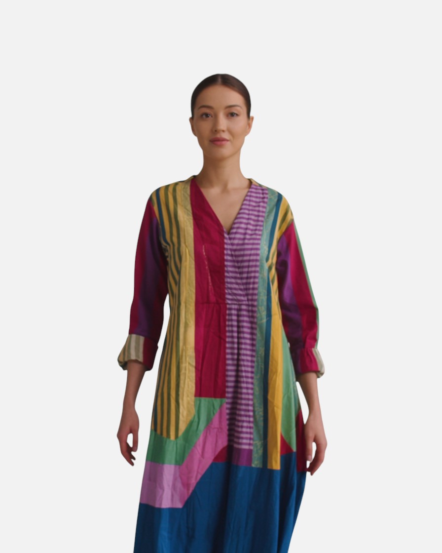 Gabriela™ | Elegant geometrisk kjole