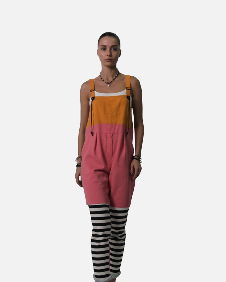 Kajakøbenhavn | Jumpsuit med abstrakt mønster og kunsttryk