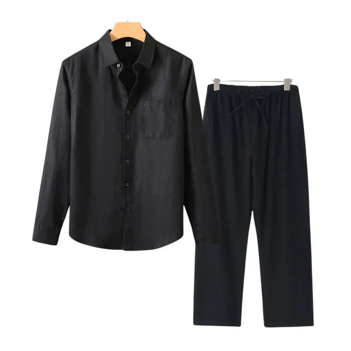 Frederik™ | Linned Combo Langærmet