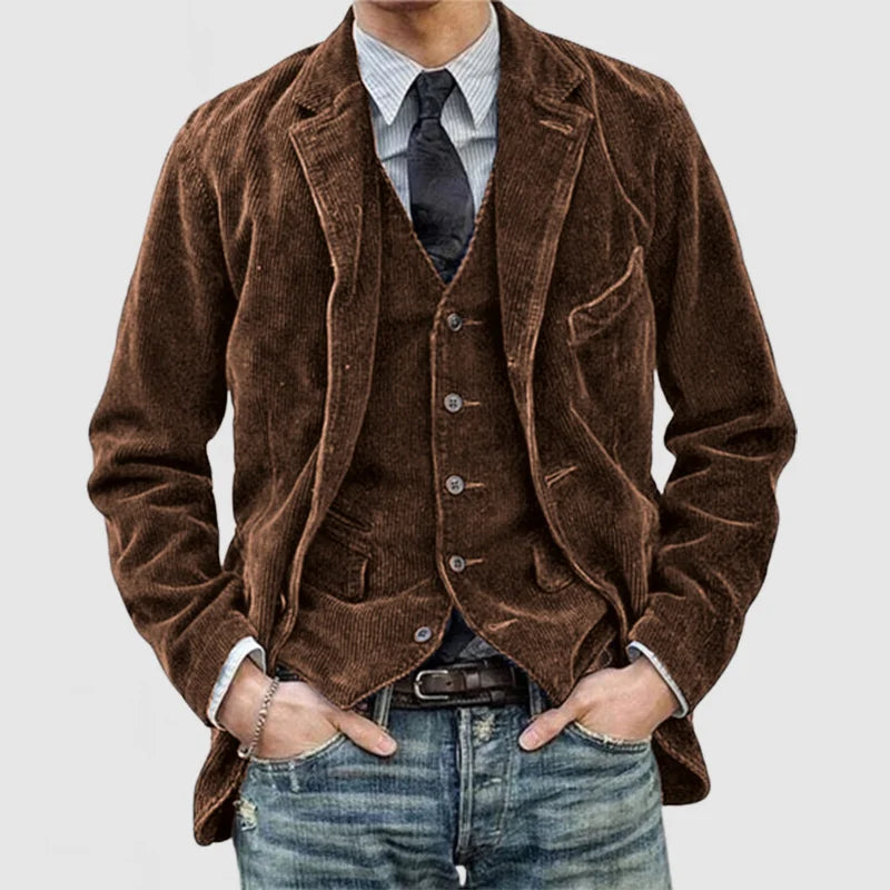 Christoffer | Vintage Jakke med Vest