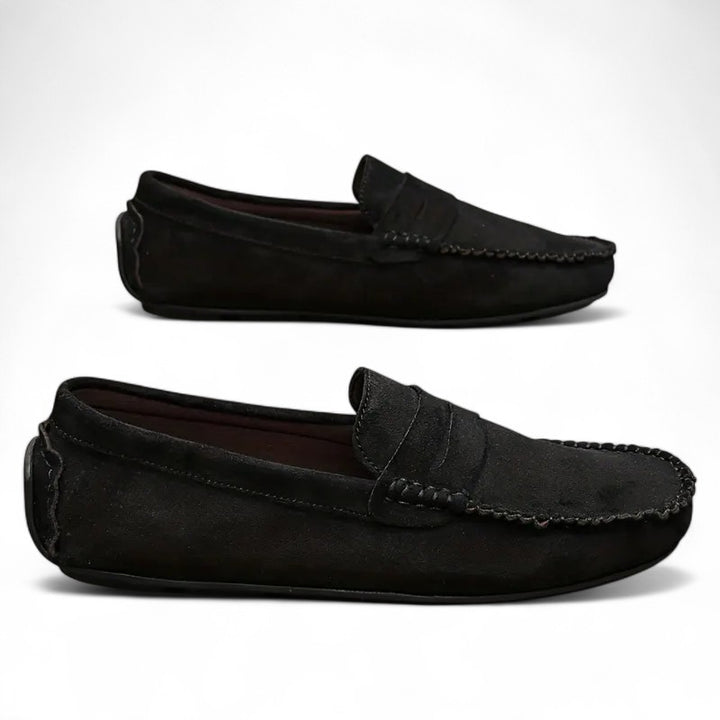 Læder Loafers med Komfort