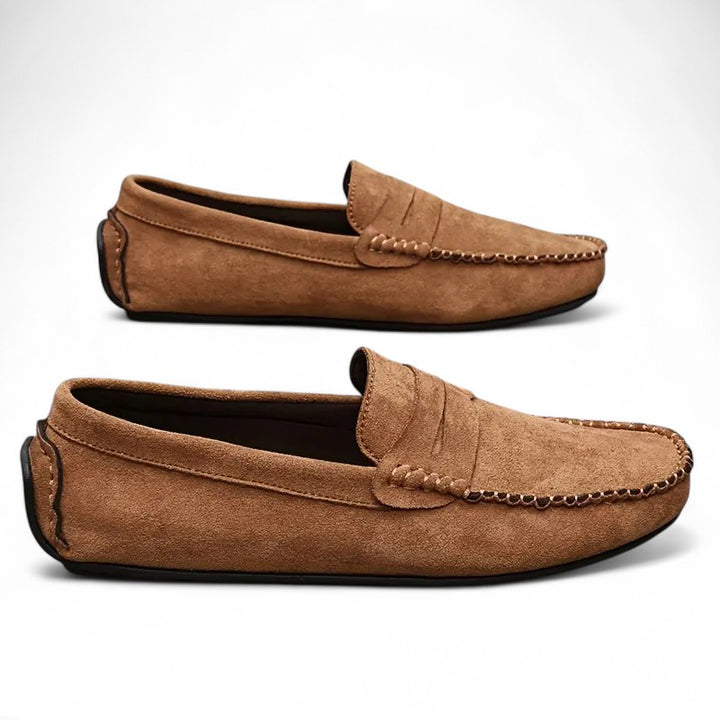 Læder Loafers med Komfort