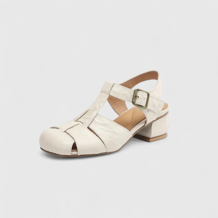 Jette | Elegante Læder Sandaler