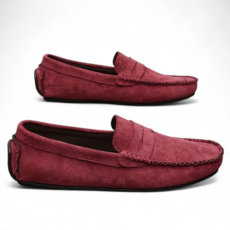 Læder Loafers med Komfort