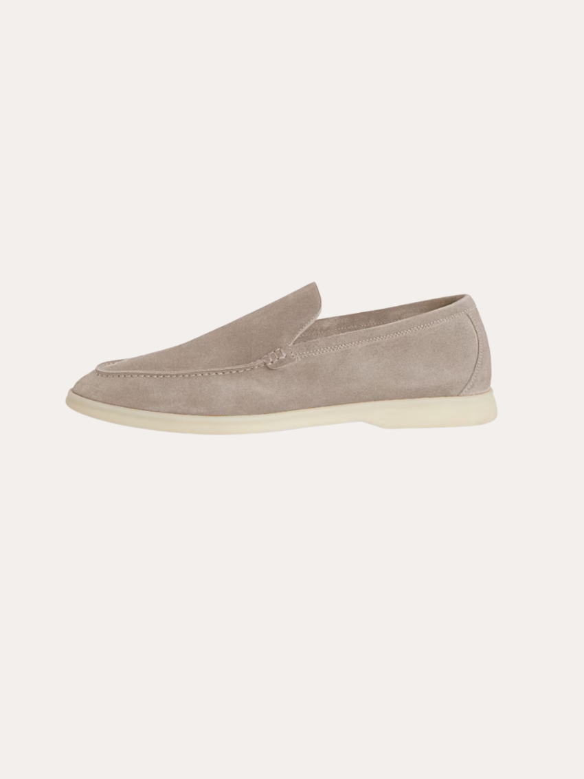 Forfinet Suede Loafers – Beige Sable