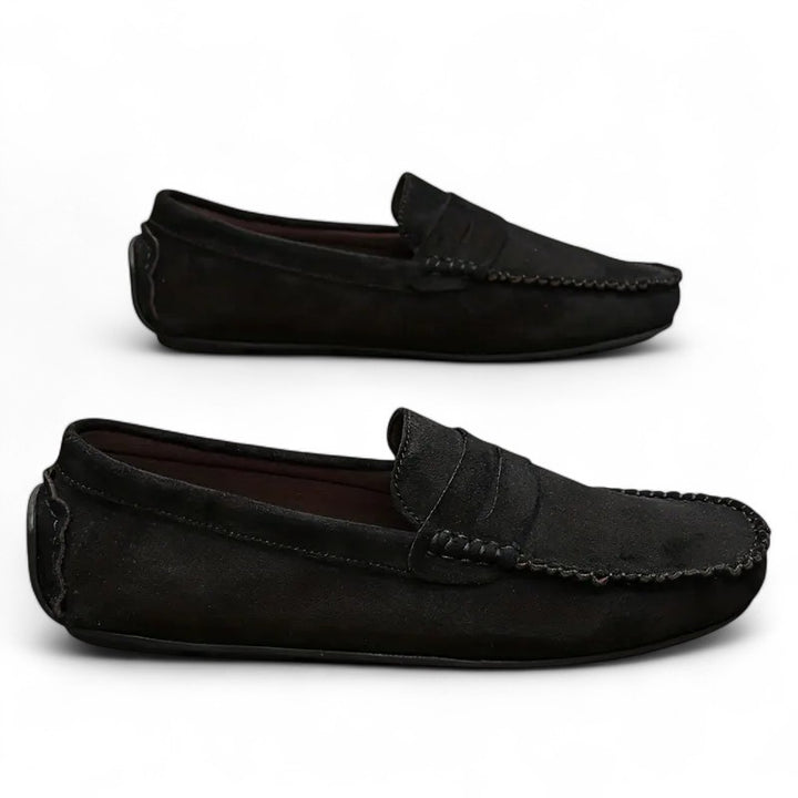 Læder Loafers med Komfort