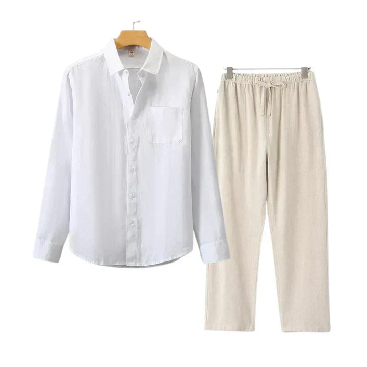Frederik™ | Linned Combo Langærmet