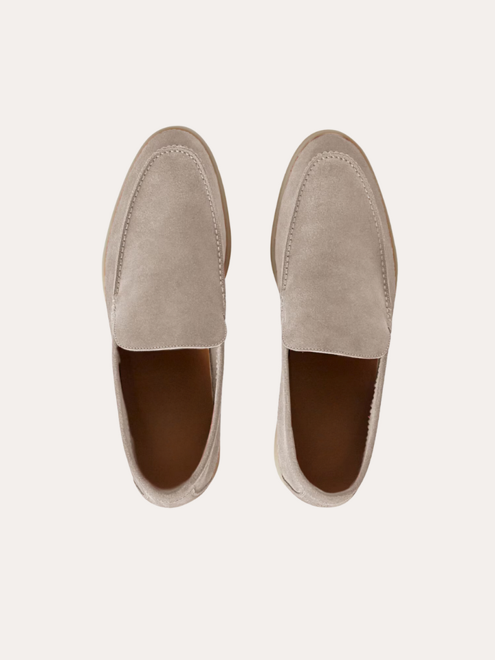 Forfinet Suede Loafers – Beige Sable