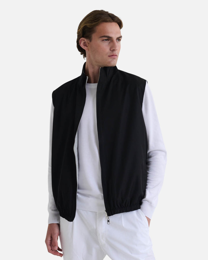 Omvendelig City Bodywarmer - Sort