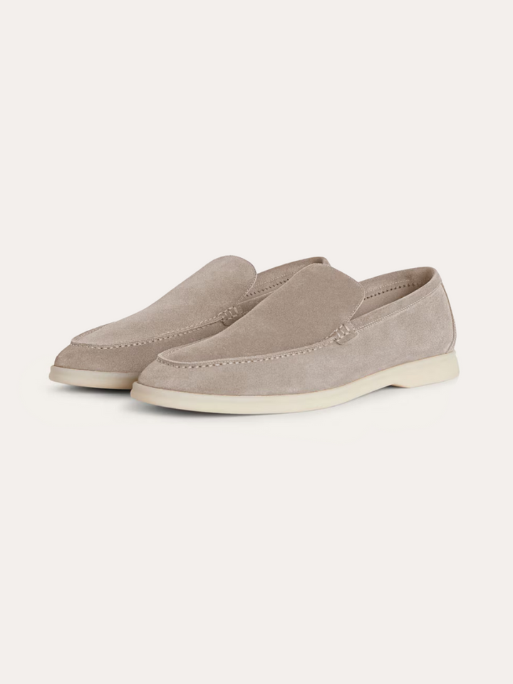 Forfinet Suede Loafers – Beige Sable