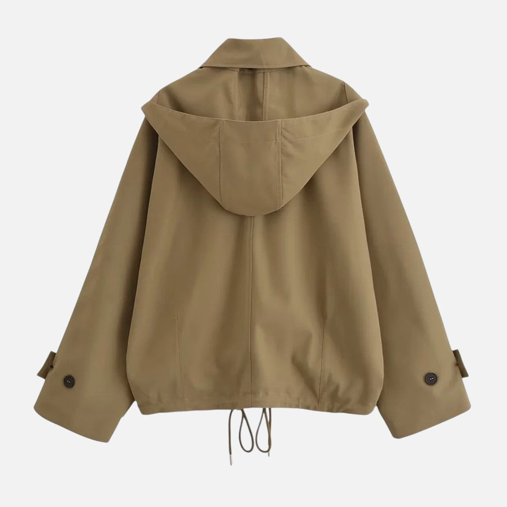 Mala™ | Komfort og Stil i Én Khaki Jakke