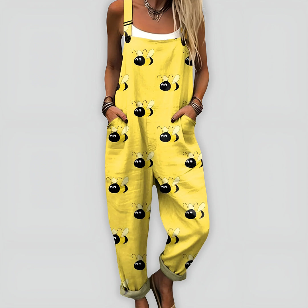 KajaKøbenhavn | Komfortabel og Stilfuld Jumpsuit med Løs Pasform