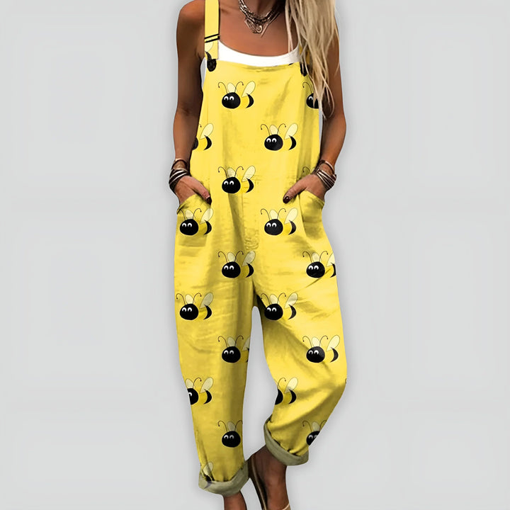 KajaKøbenhavn | Komfortabel og Stilfuld Jumpsuit med Løs Pasform