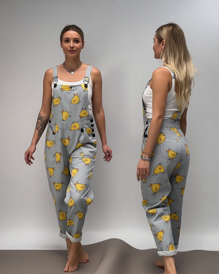 KajaKøbenhavn | Komfortabel og Stilfuld Jumpsuit med Løs Pasform