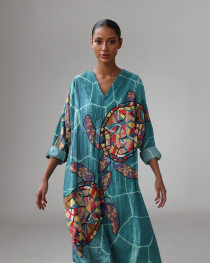 Kathrin™ | Elegant geometrisk kjole