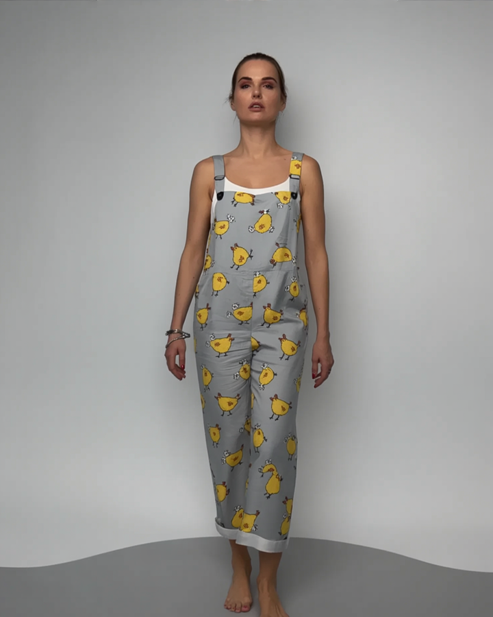 KajaKøbenhavn | Komfortabel og Stilfuld Jumpsuit med Løs Pasform