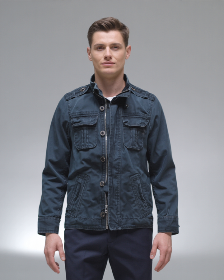 Fabian | Stilfuld Retro Denimjakke