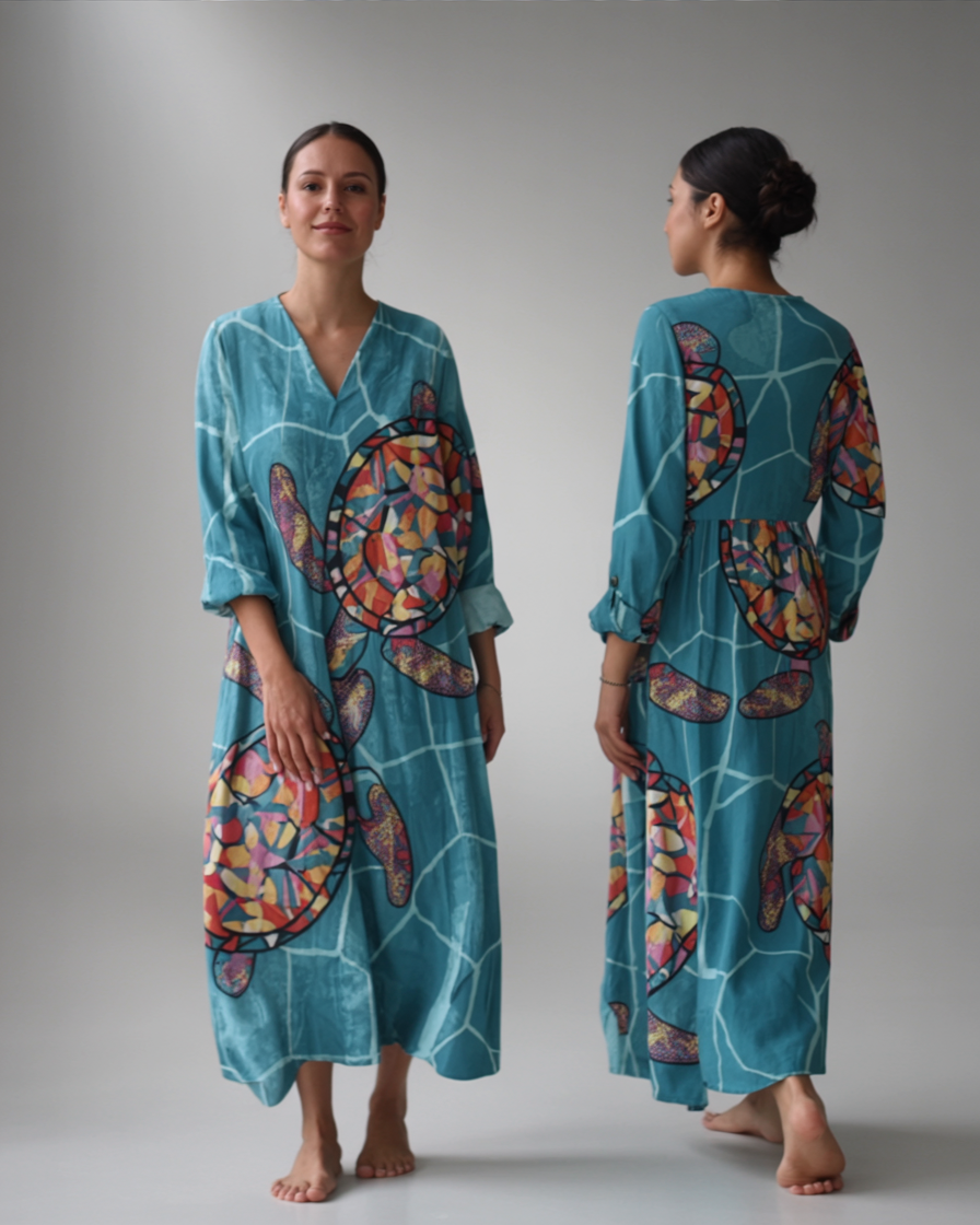 Kathrin™ | Elegant geometrisk kjole