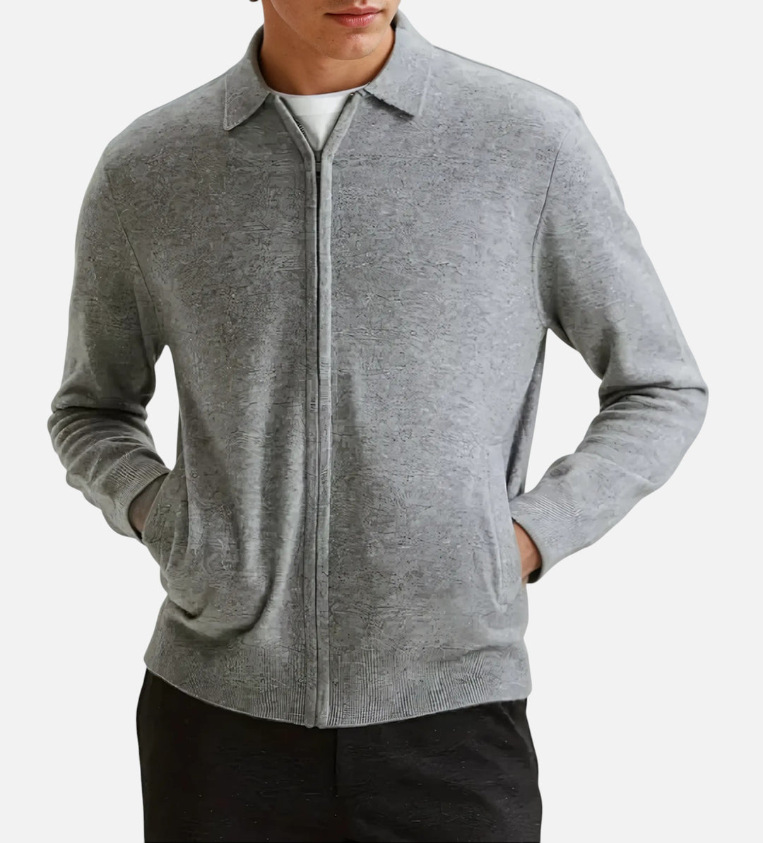 Cashmere Jakke Grå