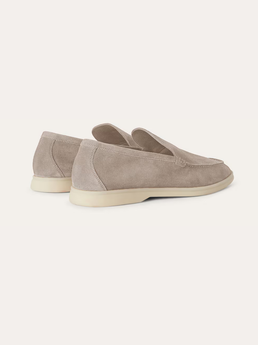 Forfinet Suede Loafers – Beige Sable