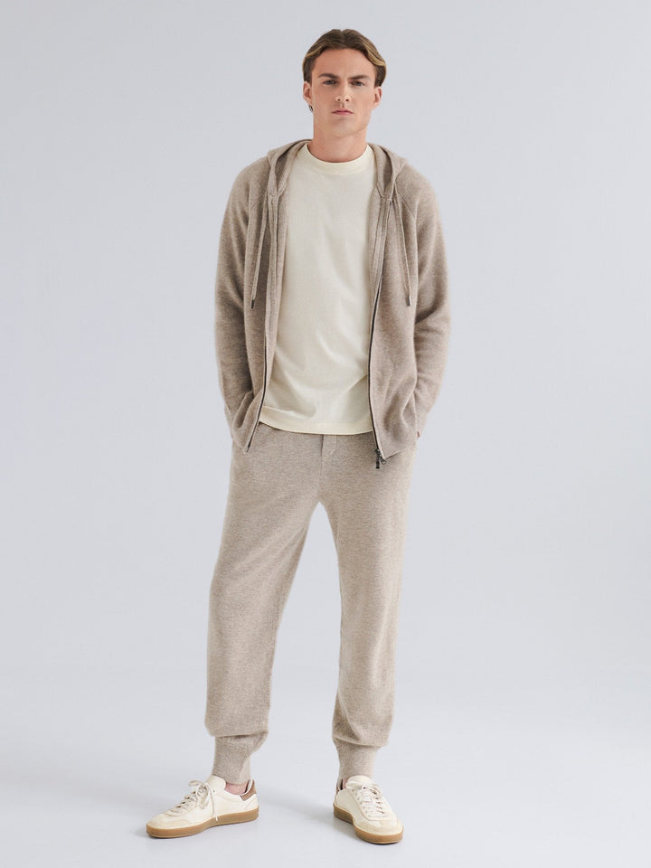 Forfinet Cashmere Bukser – Beige