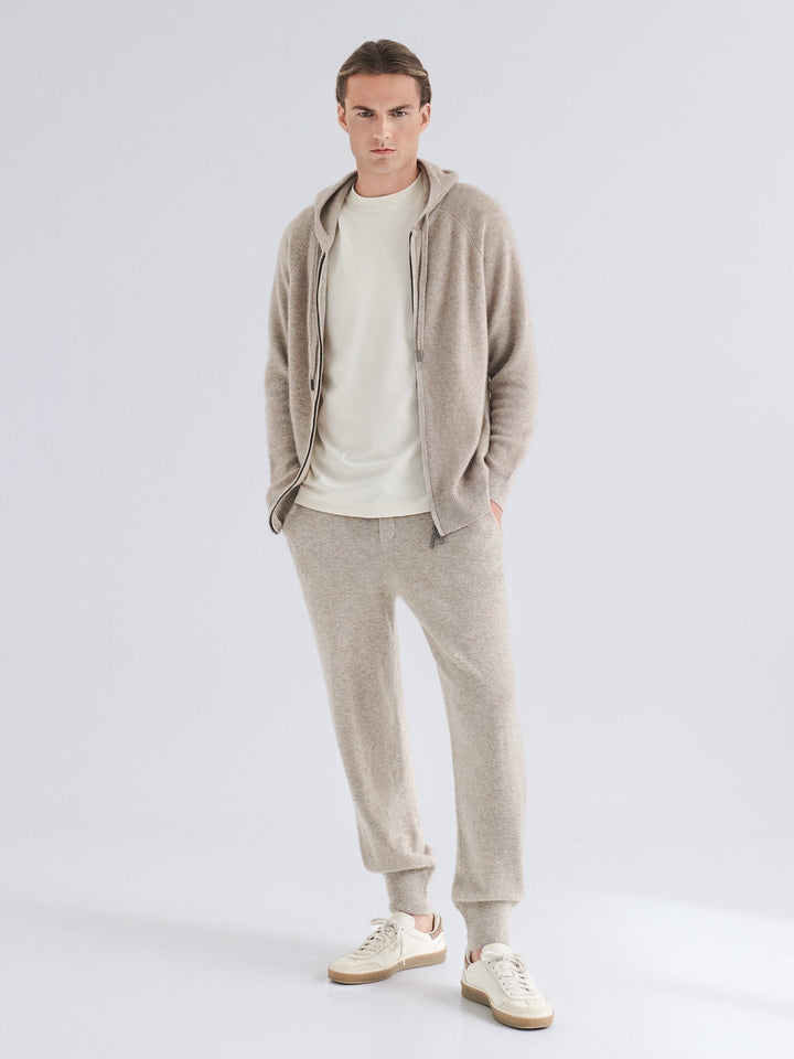 Forfinet Cashmere Bukser – Beige